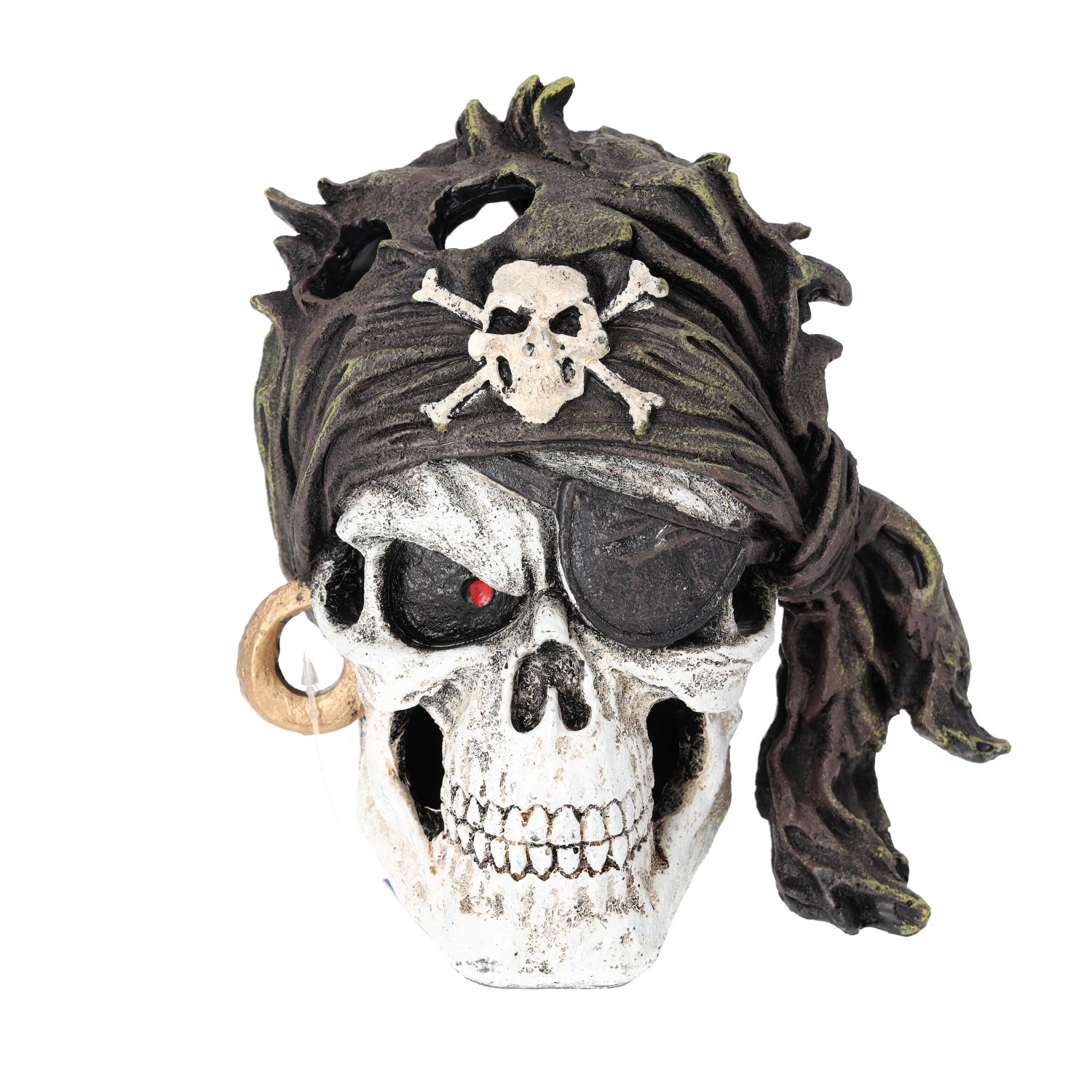 AQ Decorated Skull 15x11x12.5cm 1DA285