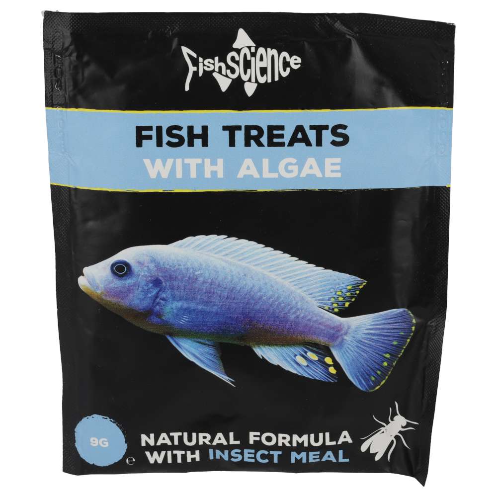 FS Fish Treats + Algae 9g Sachet SINGLE, 1FFR226