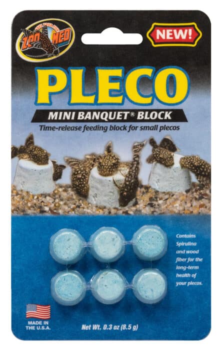 ZM Pleco Mini Banquet Blocks 6per BB-11