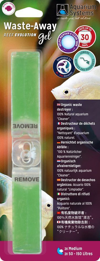 *AS Waste-Away Gel Freshwater Medium (2 x) 50-150L