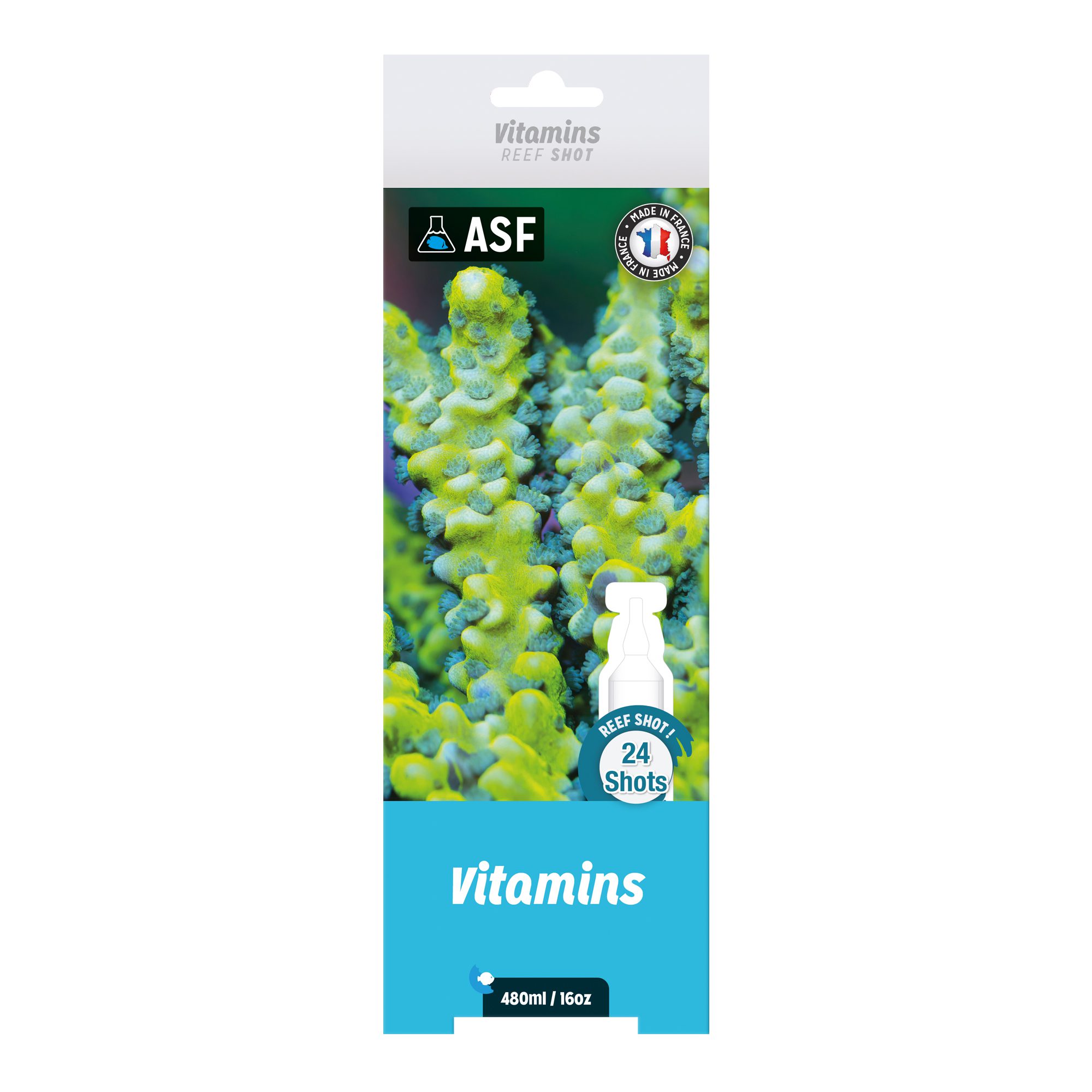 AS Vitamins Reef Shots 24 pack 480ml