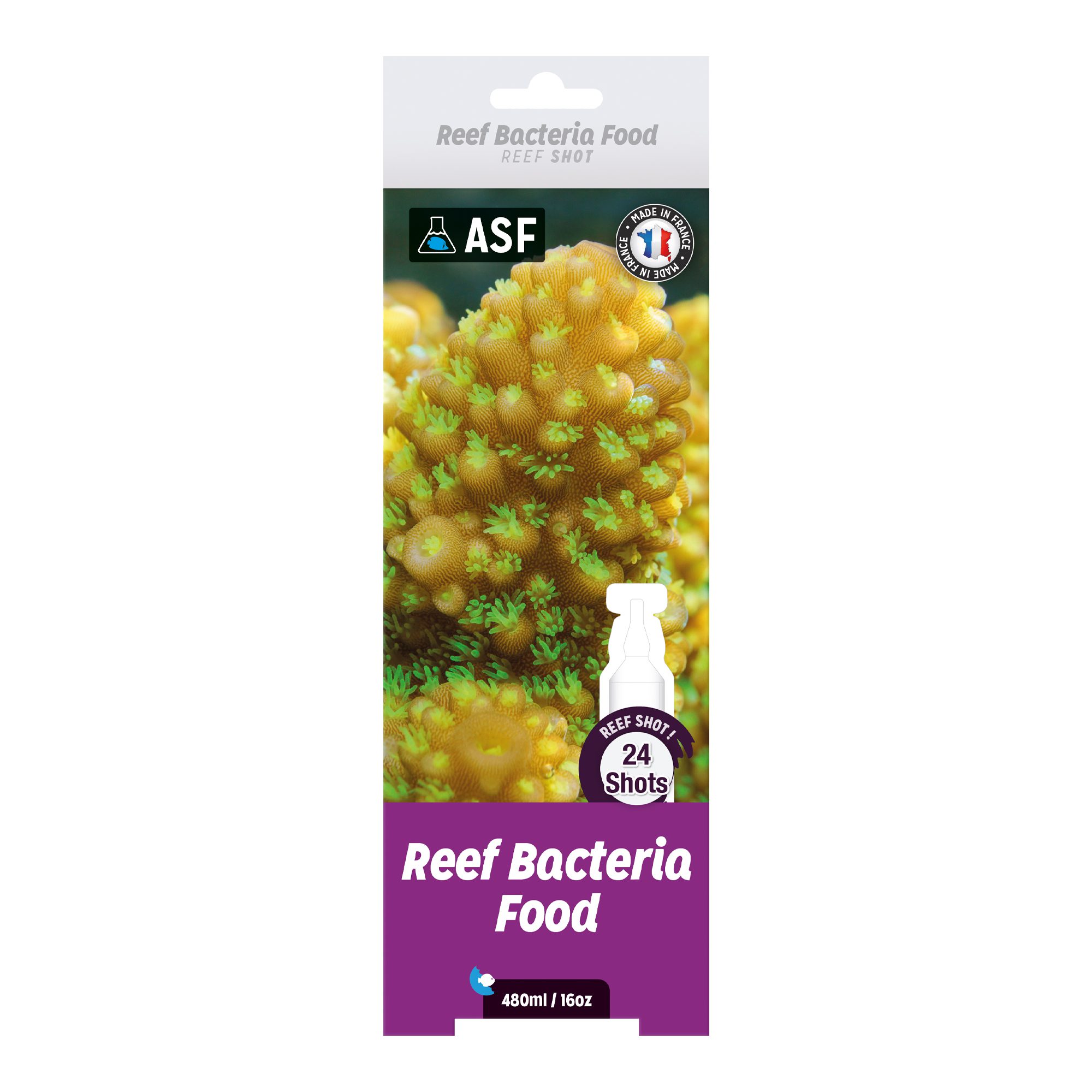 AS Reef Bacteria Food Reef Shots 24 pack 480ml