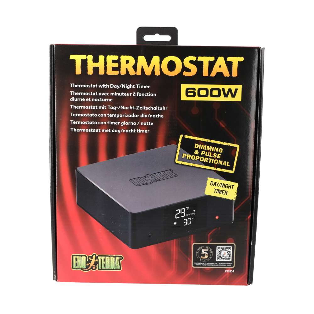 ET Thermostat 600w with Day/Night Timer, PT2454