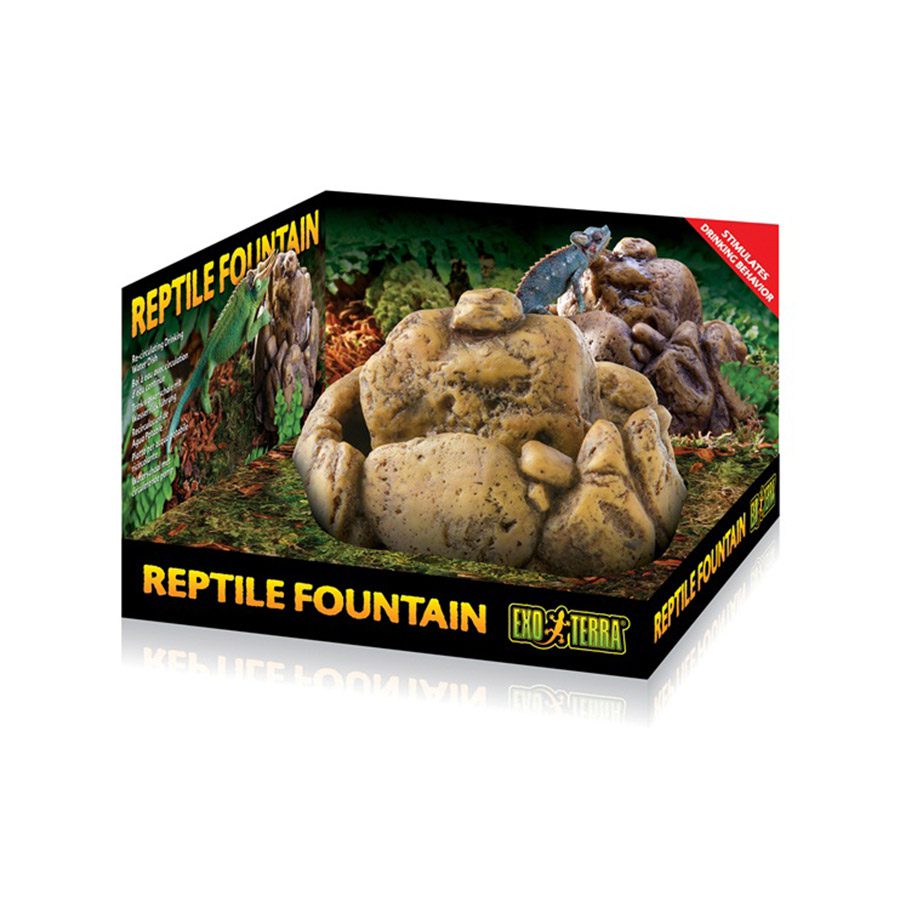 ET Reptile Fountain Dish withpump PT2814