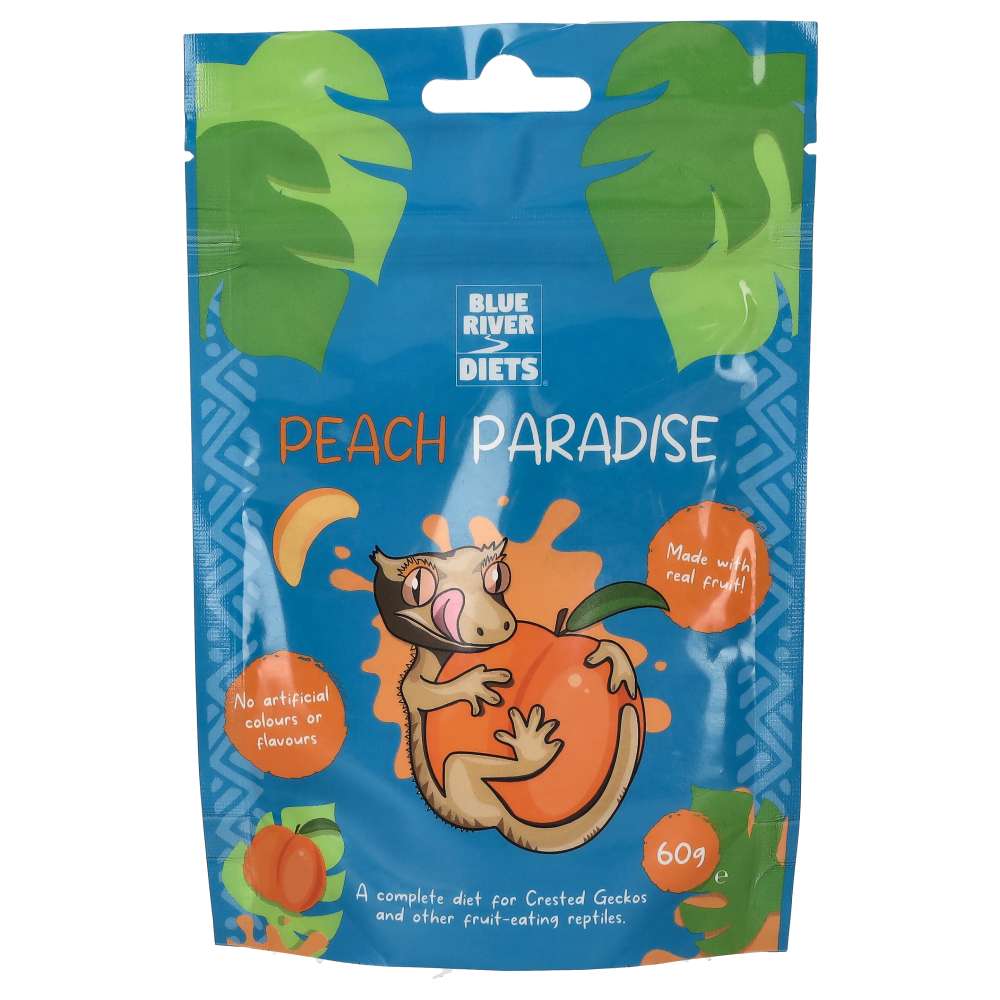 Blue River Peach Paradise Gecko Diet 60g FBR020