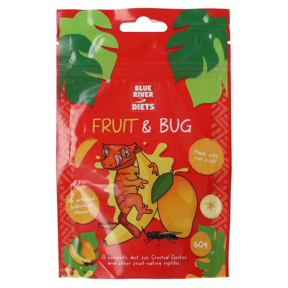 Blue River Fruit & Bug Gecko Diet 60g FBR050