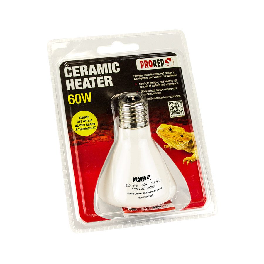 PR Ceramic Heat Emitter 60w, HPC005 Peregrine