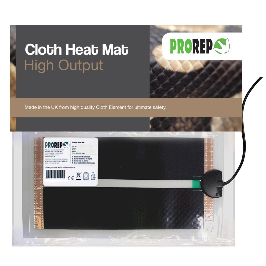 PR Cloth Element HIGH TEMP Heat Mat (6x11) 14W