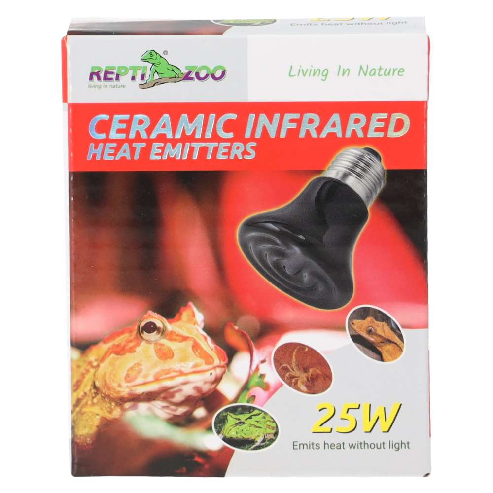 RZ Mini Ceramic Heater, Black, 25w