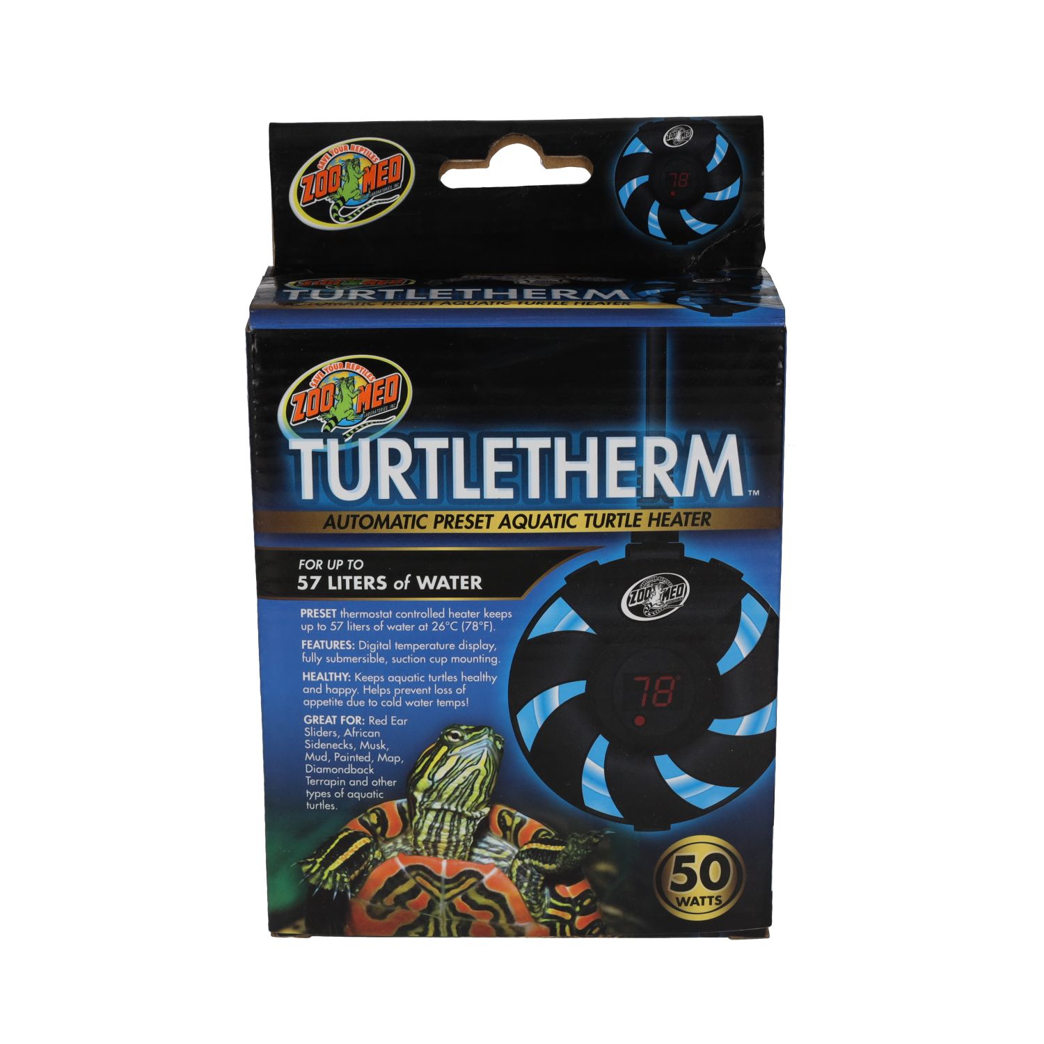 ZM TurtleTherm Aquatic Heater 50W, TH-50