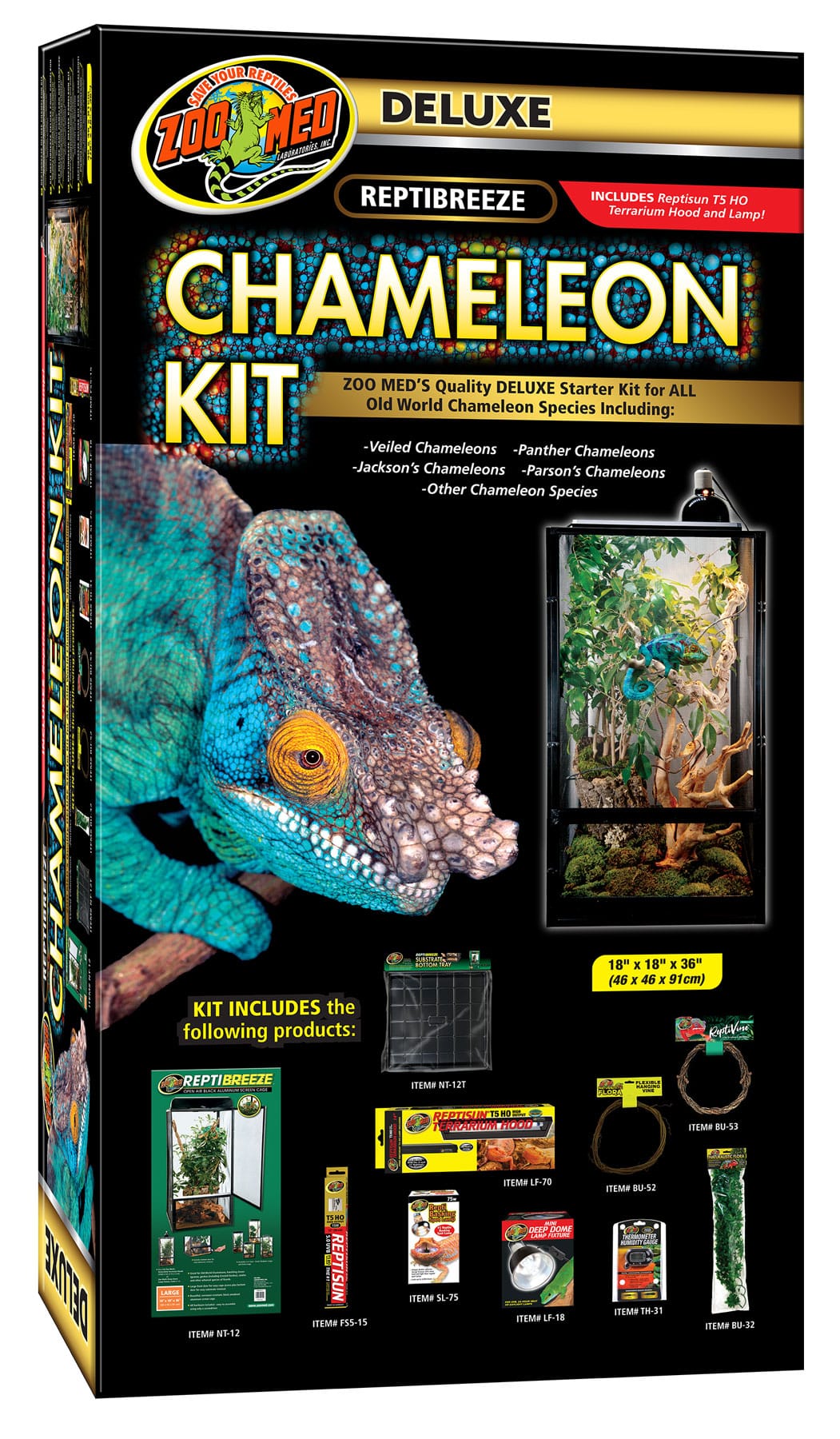 ZM Deluxe ReptiBreeze Chameleon Kit NT-12CKUK