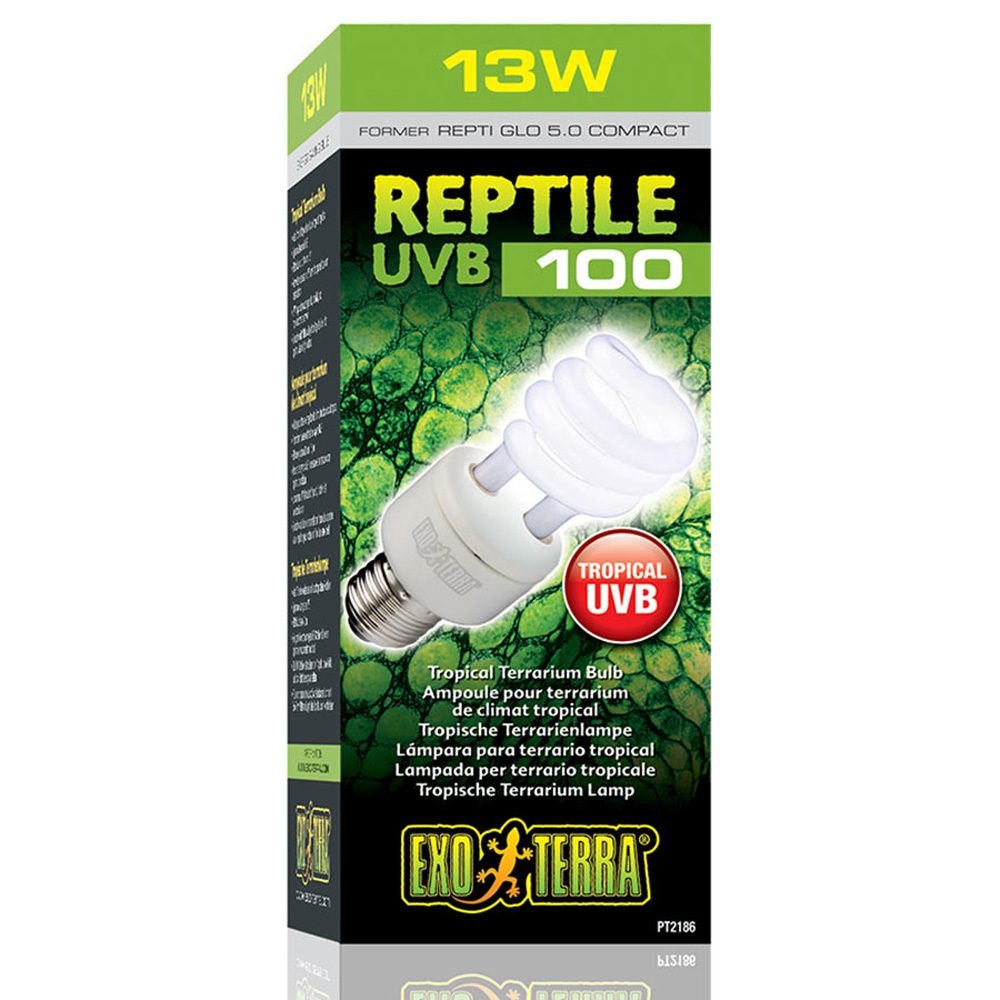 ET Reptile UVB 100 Compact Lamp 13W, PT2186