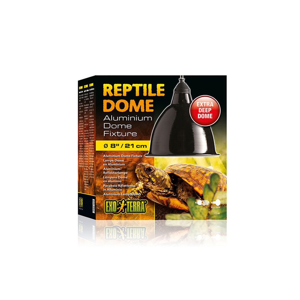 ET Reptile Aluminium Dome Fixture 21cm, PT2349
