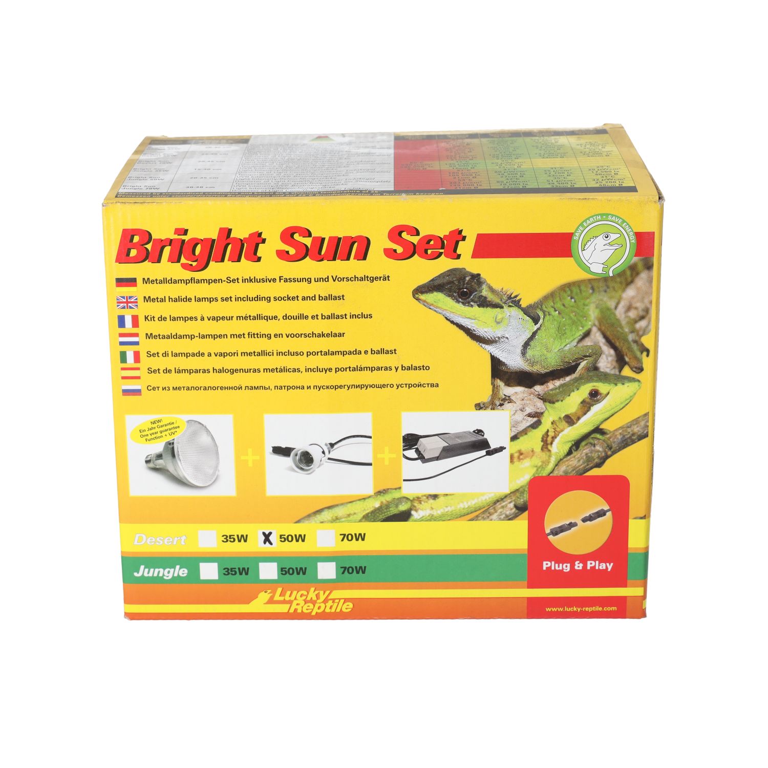 LR Bright Sun Evo SET Desert 50W, BSS-D50
