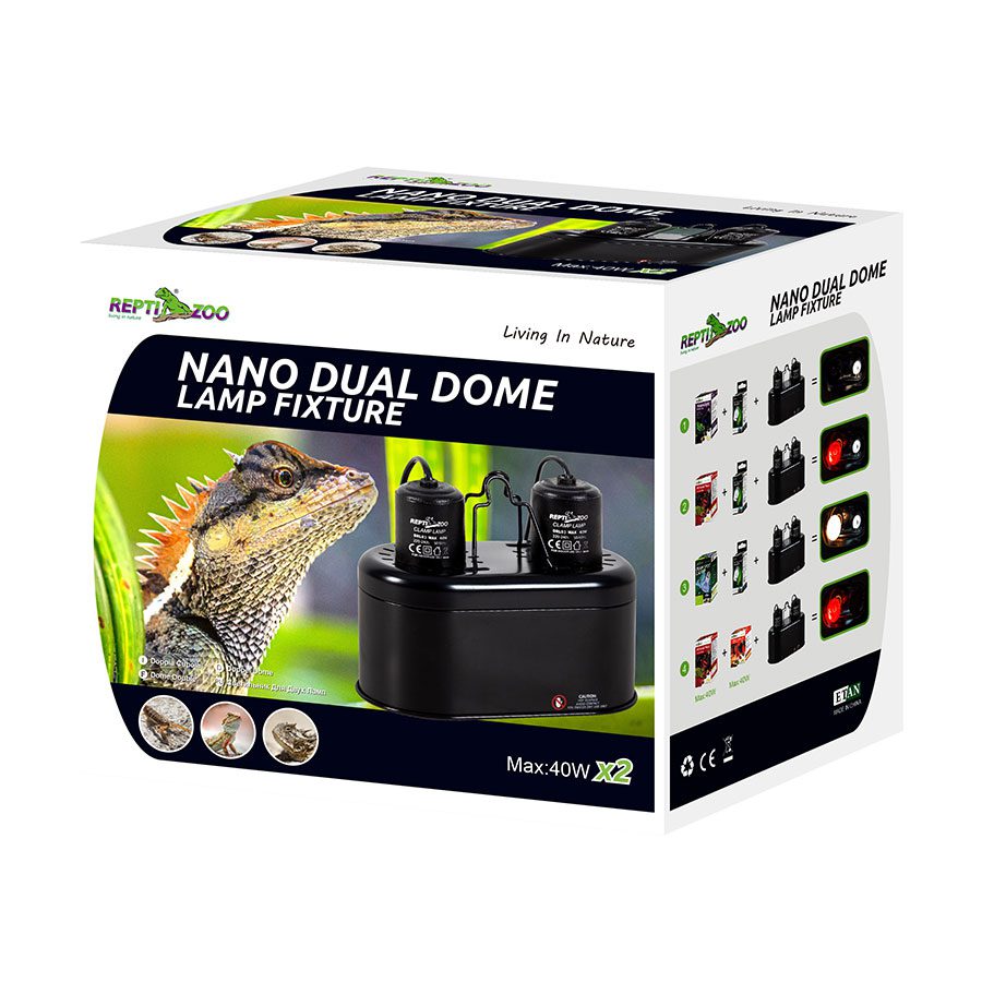 RZ Mini Duel Lamp Dome (Max 40w x 2)