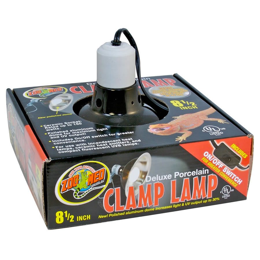 ZM Porcelain Clamp Lamp 22cm, LF-12