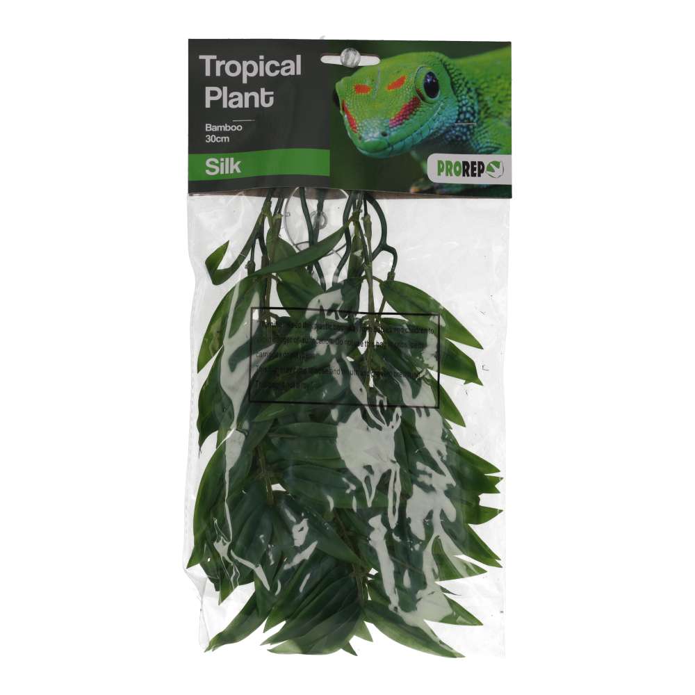 PR Silk Hanging Plant Bamboo 30cm