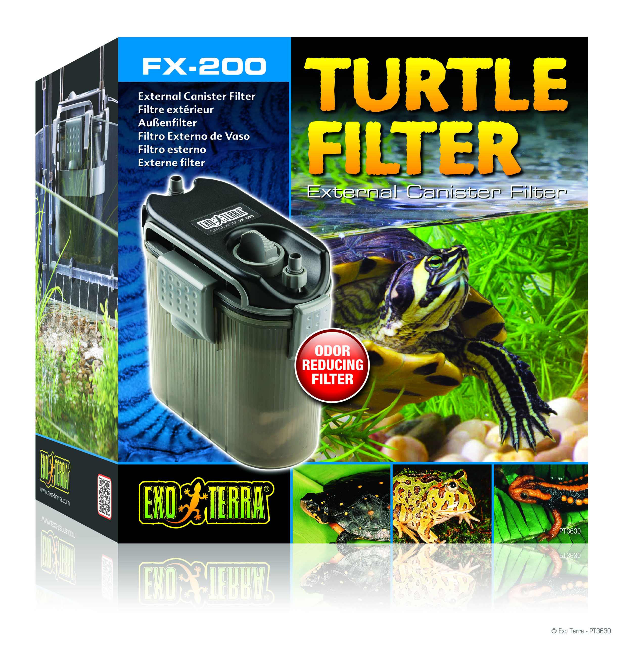 ET External Turtle Filter FX200, PT3630.