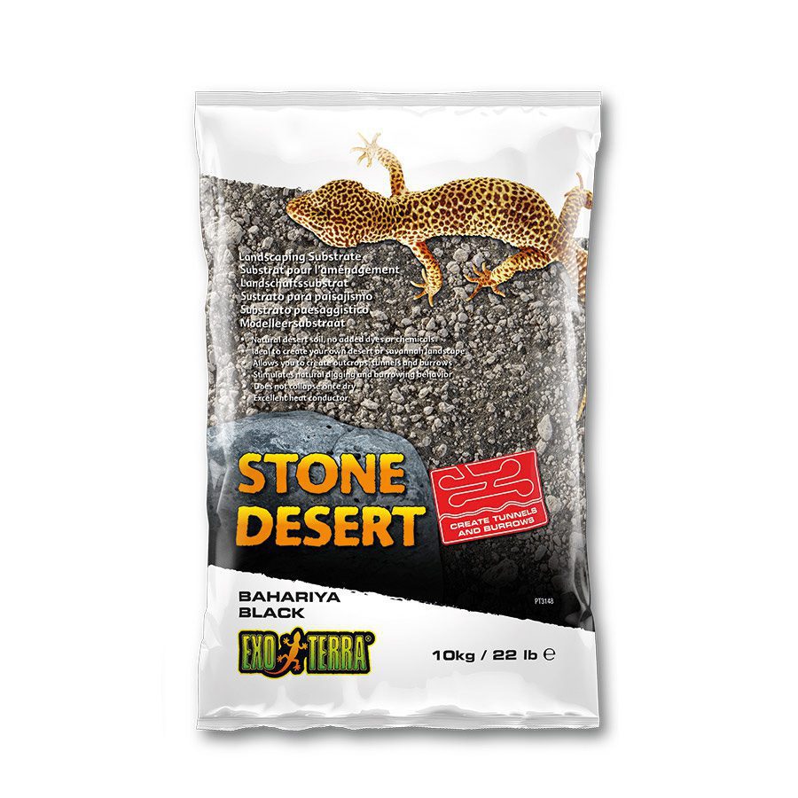 ET Stone Desert Substrate BLACK 10kg, PT3148