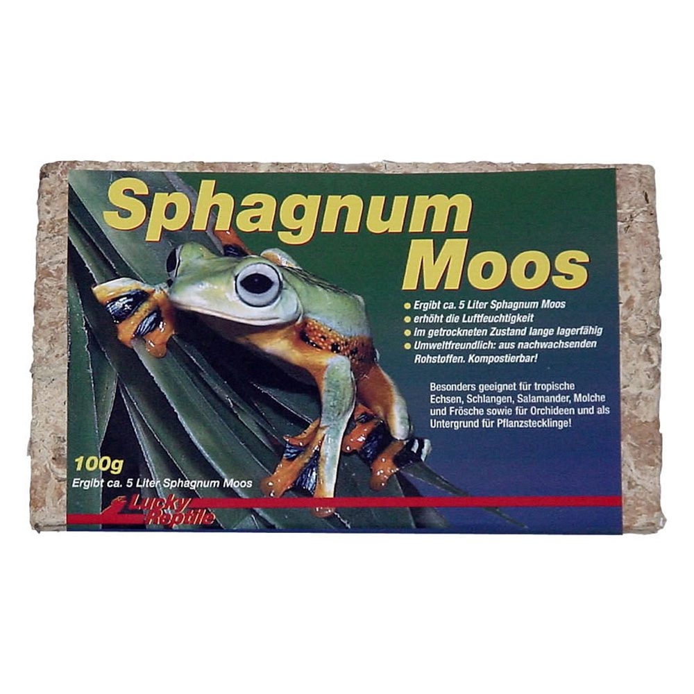 LR Sphagnum Moss brick 100g, SM-100