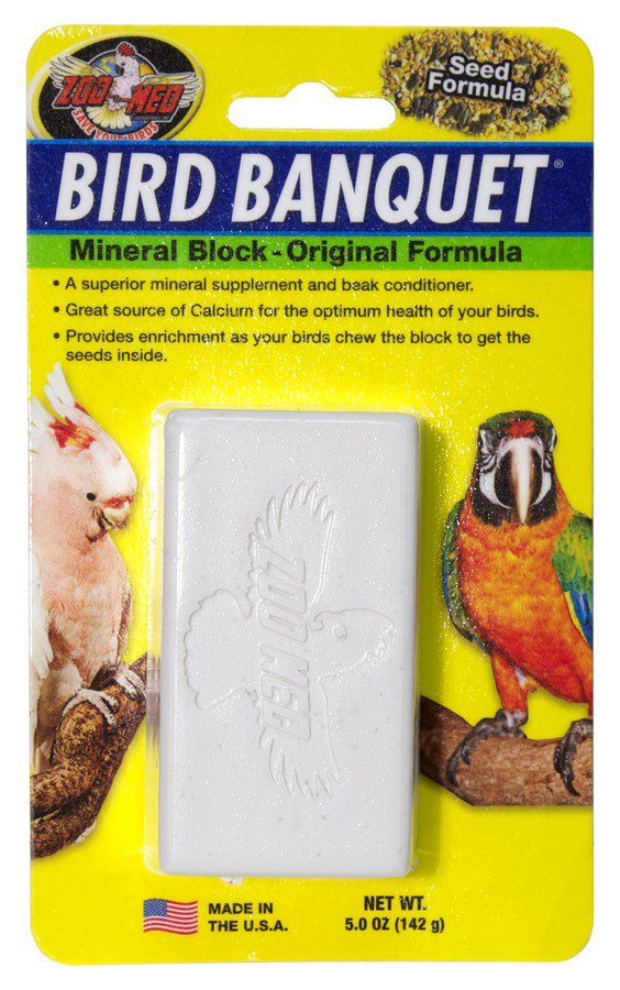 ZM Bird Banquet Seed Mineral Block LARGE, BB-OLE