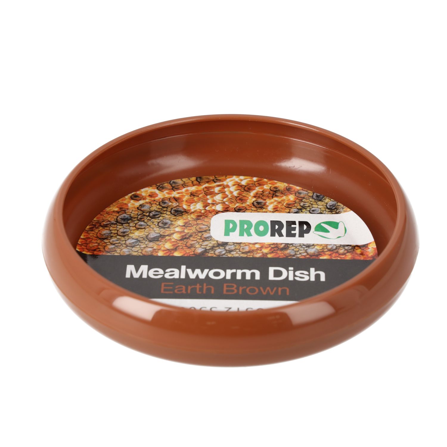 PR Mealworm Dish Earth Brown 75mm, WPM001