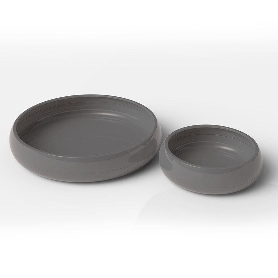 PR Mealworm Dish XL Slate Grey 120mm, WPM012