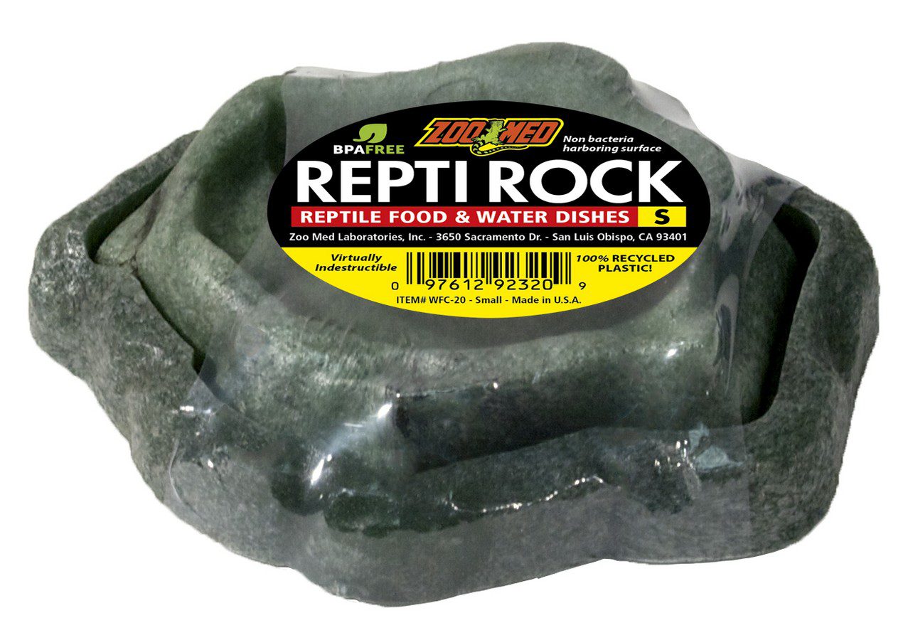 ZM Combo Repti Rock Food / Water Dish SM