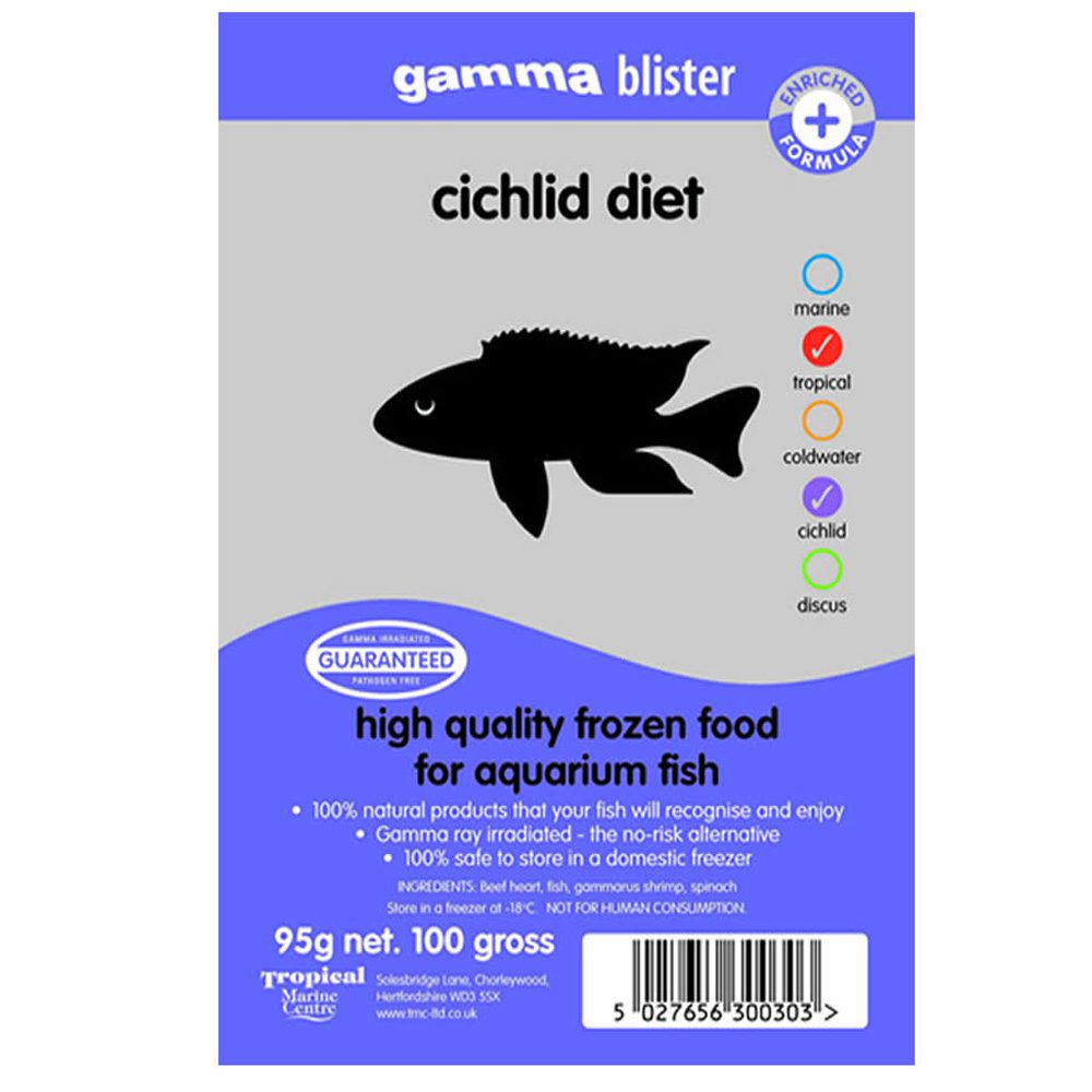 Gamma Blister Cichlid Diet 95g