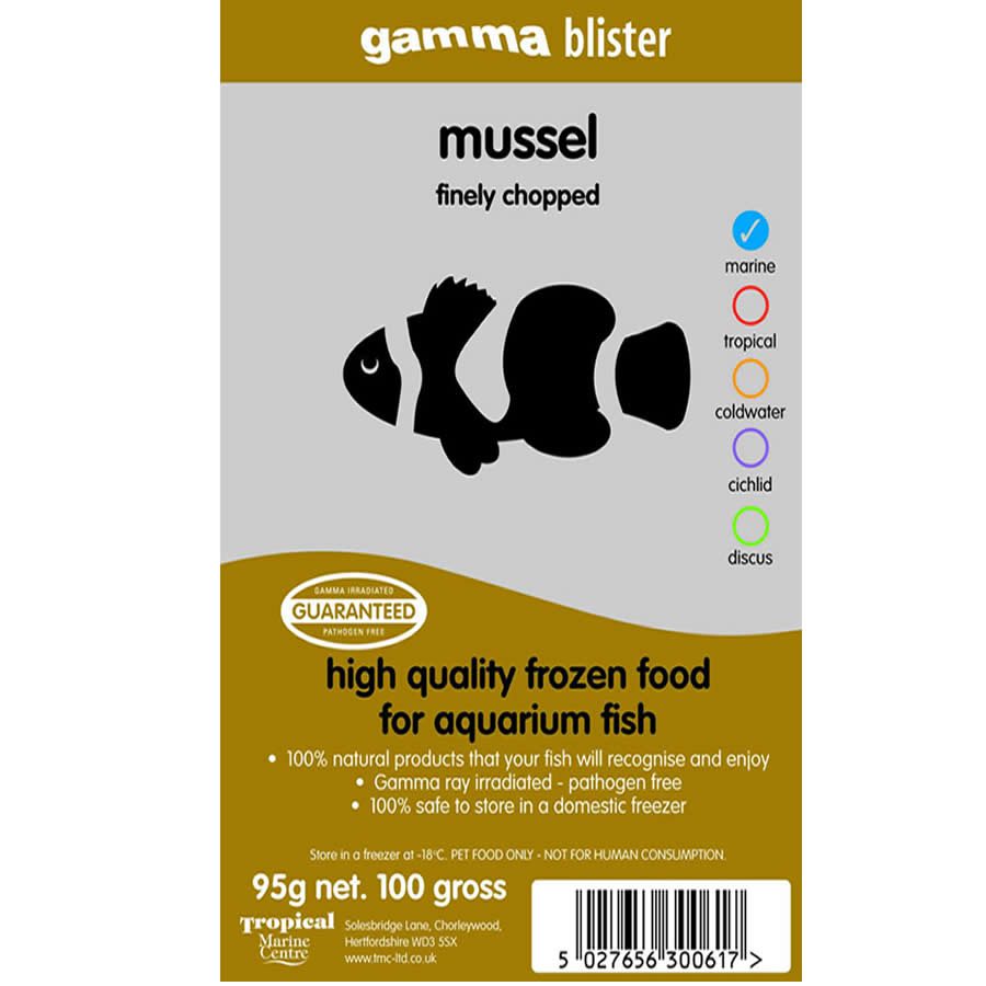 Gamma Blister Chopped Mussel, 95g