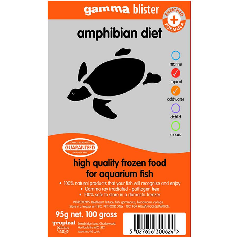 Gamma Blister Amphibian Diet, 95g